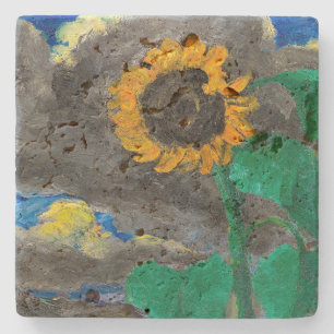 Sunflower Emil Nolde Stone Coaster