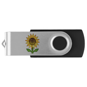 Sunflower - Emoji USB Flash Drive
