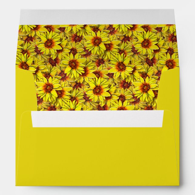 Sunflower Envelope (Back (Bottom))