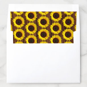 Sunflower Envelope Liner