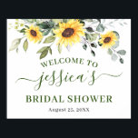 Sunflower Eucalyptus BRIDAL SHOWER Welcome Sign<br><div class="desc">Sunflower Eucalyptus BRIDAL SHOWER Welcome Sign.</div>