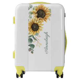 sunflower suitcase set