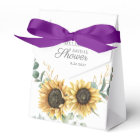 Sunflower Eucalyptus Script Bridal Shower