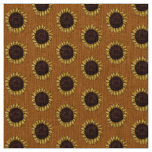 Sunflower Fabric Sunflower Fabric Cotton or Poly