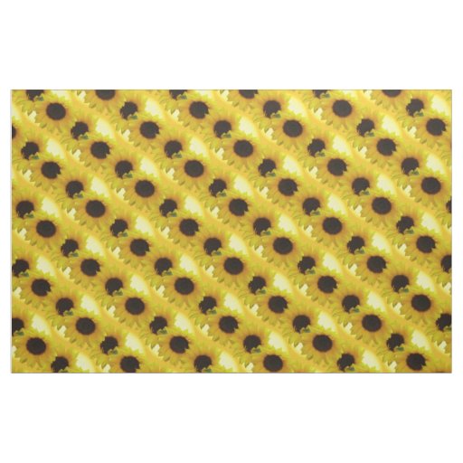 Sunflower Fabric Sunflower Fabric Cotton or Poly