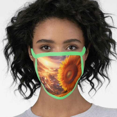 Sunflower  face mask