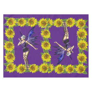 Sunflower Fairy Tablecloth