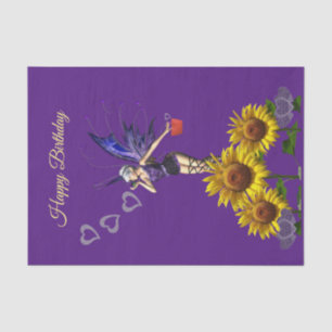 Sunflower Fairy Tissue Paper