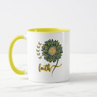 Sunflower Faith inspired Classic Mug, 11 oz Mug