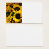 Sunflower Fall Flowers (Front & Back)