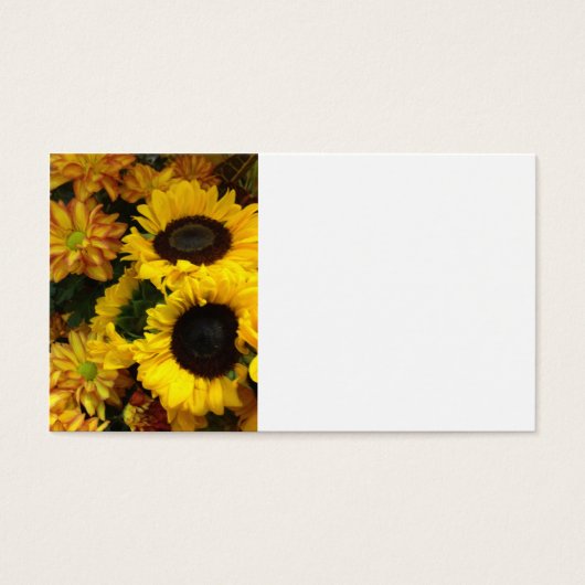 Sunflower Fall Flowers (Front)