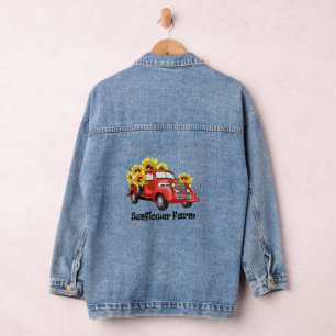 Sunflower Farm  Denim Jacket