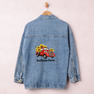 Sunflower Farm  Denim Jacket