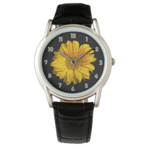 Sunflower Fat Grey Numbers wam Watch