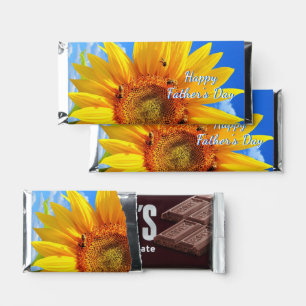 Sunflower Father's Day Hershey Bar Favors