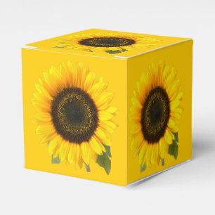 Sunflower Favor Boxes