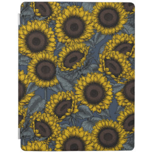 Sunflower field 2 iPad smart cover