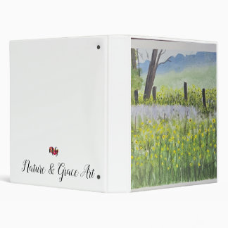 Sunflower Field Binder