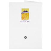 Sunflower Field Cards (Back)