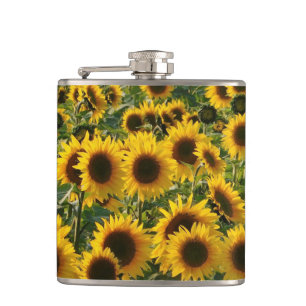 Sunflower Field Flask