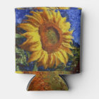 Sunflower Field In Colorful Artistic Style