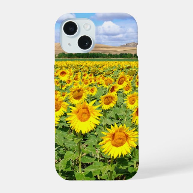 Sunflower field iphone case (Back)
