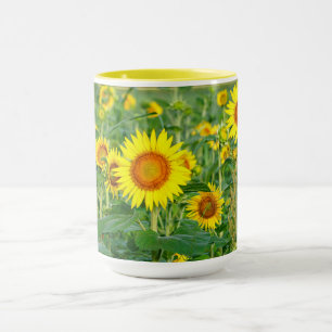 Sunflower Field Mug