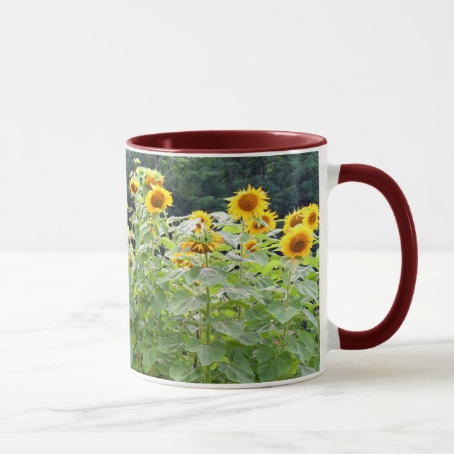 Sunflower Field Mug (Right)