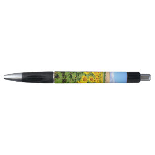 Sunflower field pen