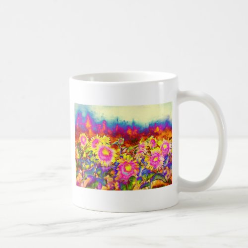 Sunflower Fields Coffee Mug