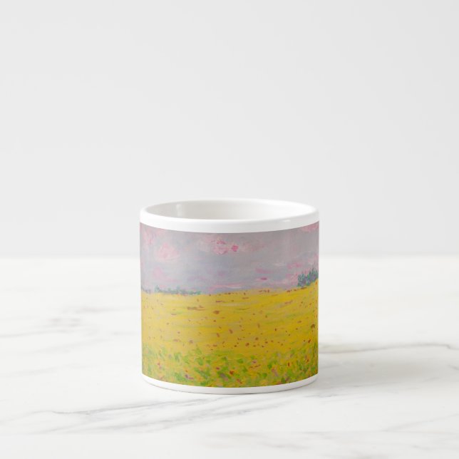 sunflower fields espresso cup (Front)