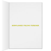 sunflower fields forever cards (Inside (Right))