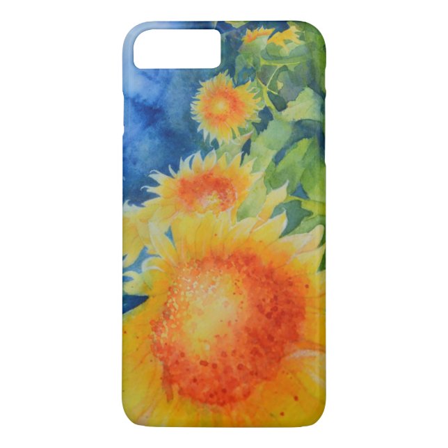 Sunflower Fields Forever Case-Mate iPhone Case (Back)
