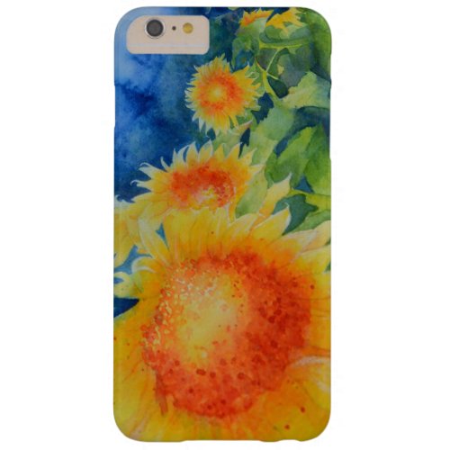 Sunflower Fields Forever Barely There iPhone 6 Plus Case