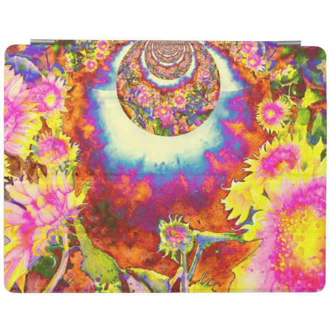 Sunflower fields forever iPad smart cover (Horizontal)