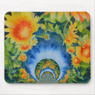 Sunflower Fields Forever Mouse Pad