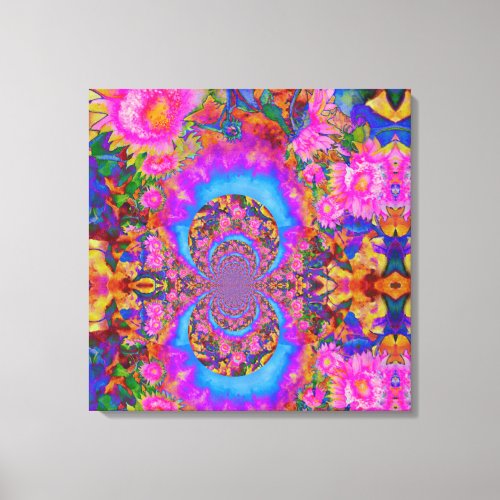 Sunflower fields forever _pink canvas print