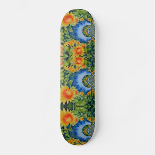 Sunflower Fields forever Skateboard
