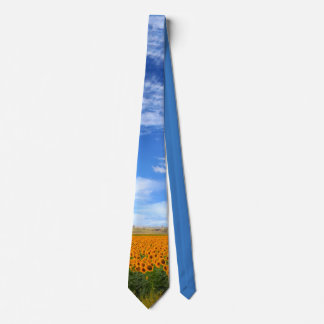 Sunflower Fields Neck Tie