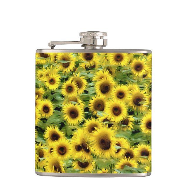 Sunflower Flask (Front)