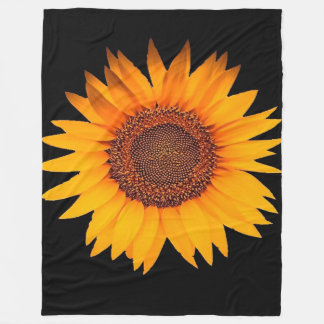 Sunflower Fleece Blanket