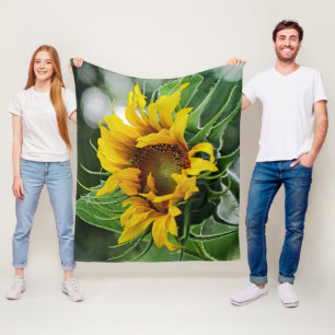 Sunflower Fleece Blanket