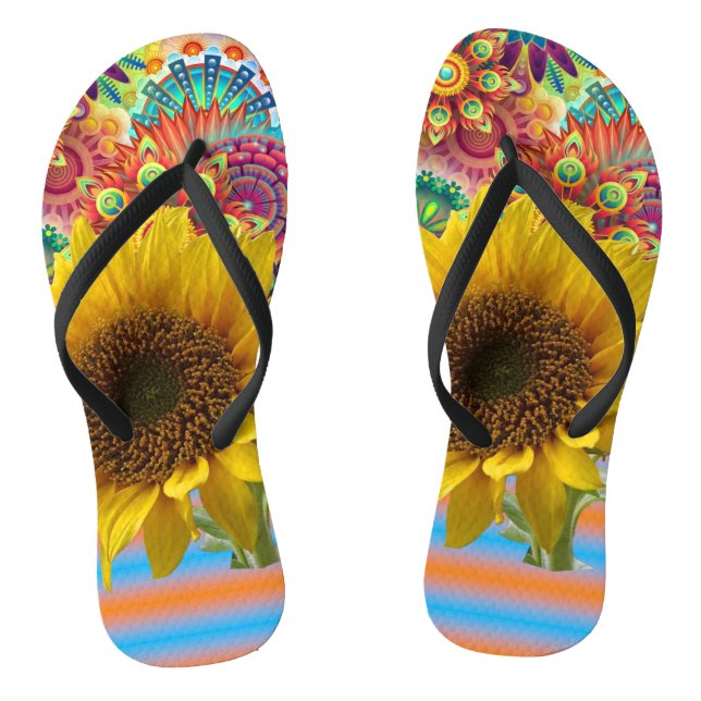 Sunflower Flip Flops (Footbed)