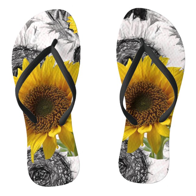 Sunflower Flip Flops (Footbed)