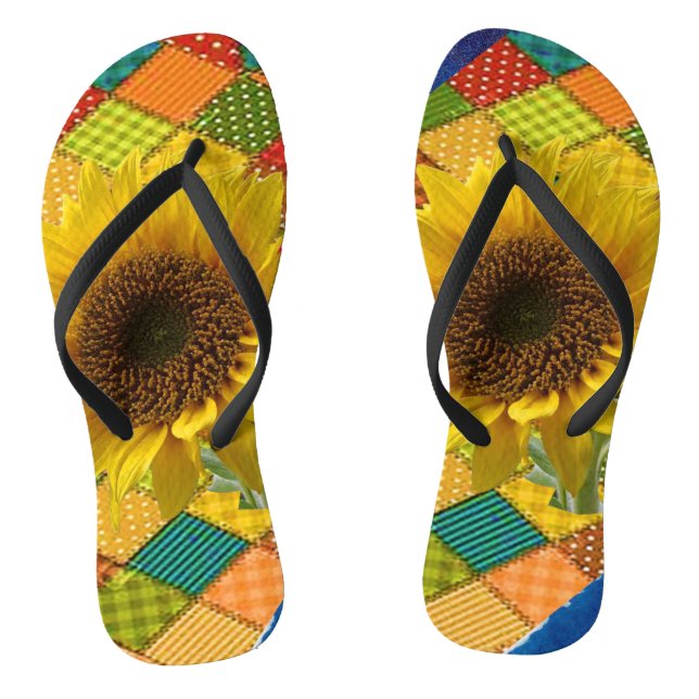 Sunflower Flip Flops (Footbed)