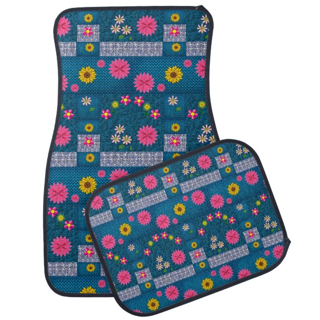 Sunflower floor car mats (Set)