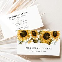 Sunflower Floral Watercolor