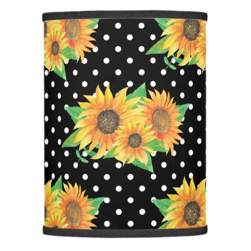Sunflower Floral Yellow Lamp Shade