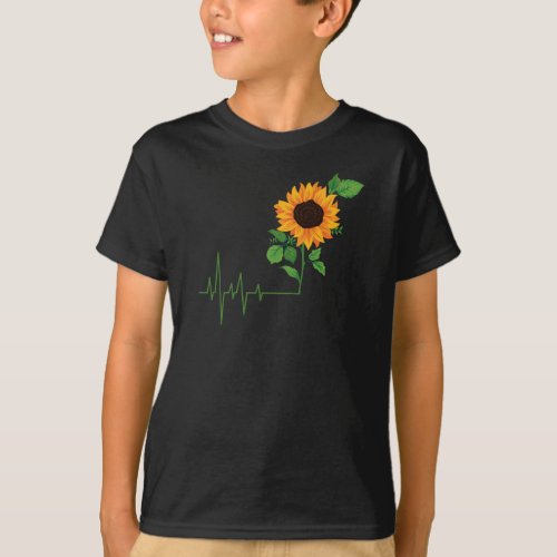 Sunflower Flower Gift T_Shirt