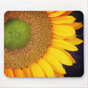 Sunflower Flower Petals Mouse Pad